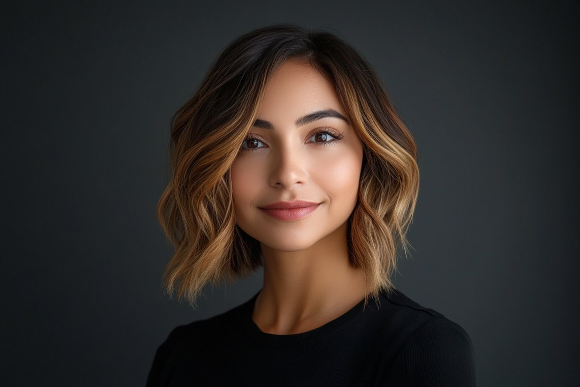 short curly and wavy hair