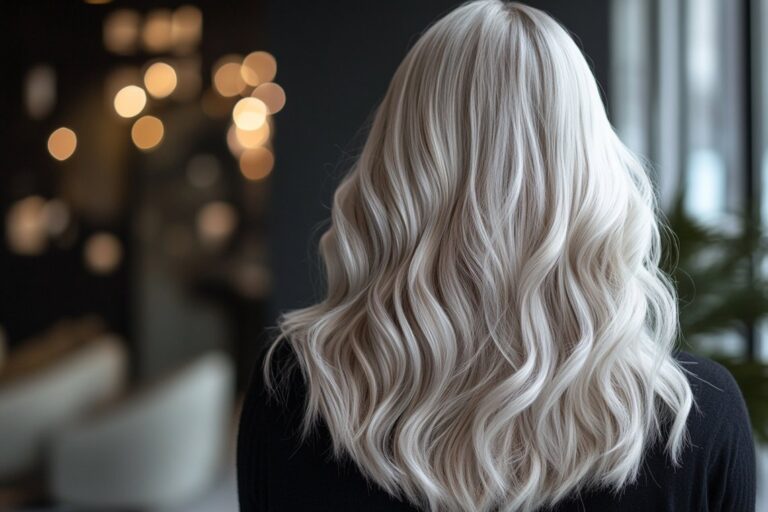 silver and grey highlights
