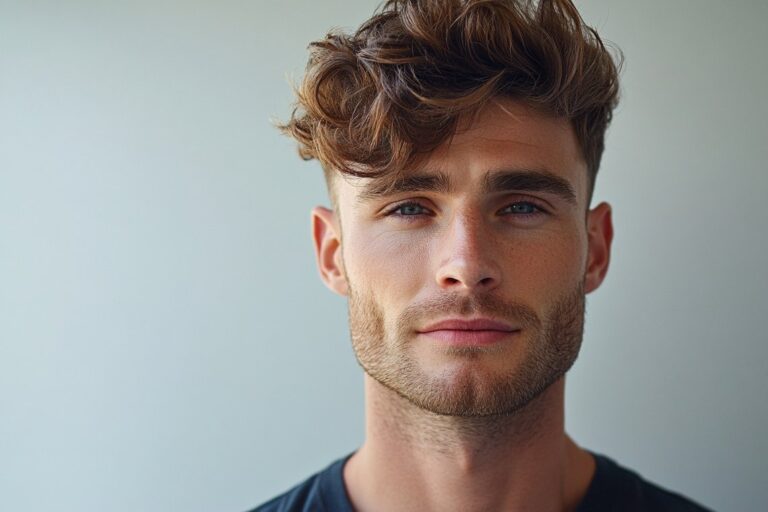 wavy hair for men