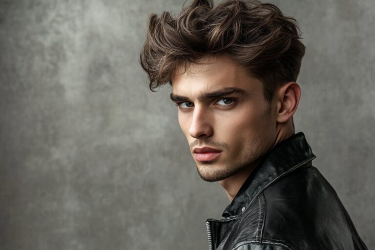 wolf cut for men