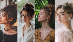 High -messy -bun -hairstyles -for- women