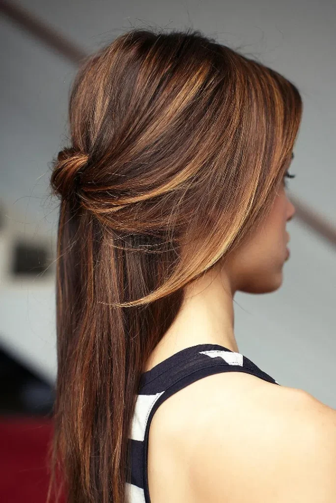 half up plait hairstyles