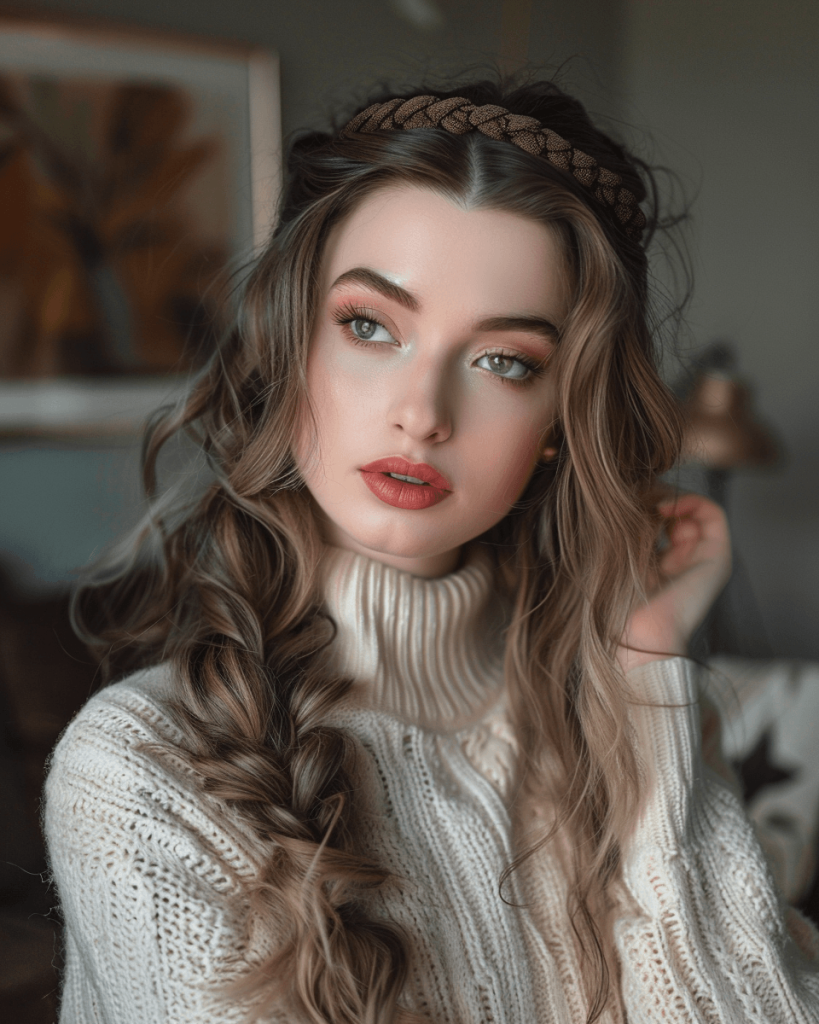 headband plait style
