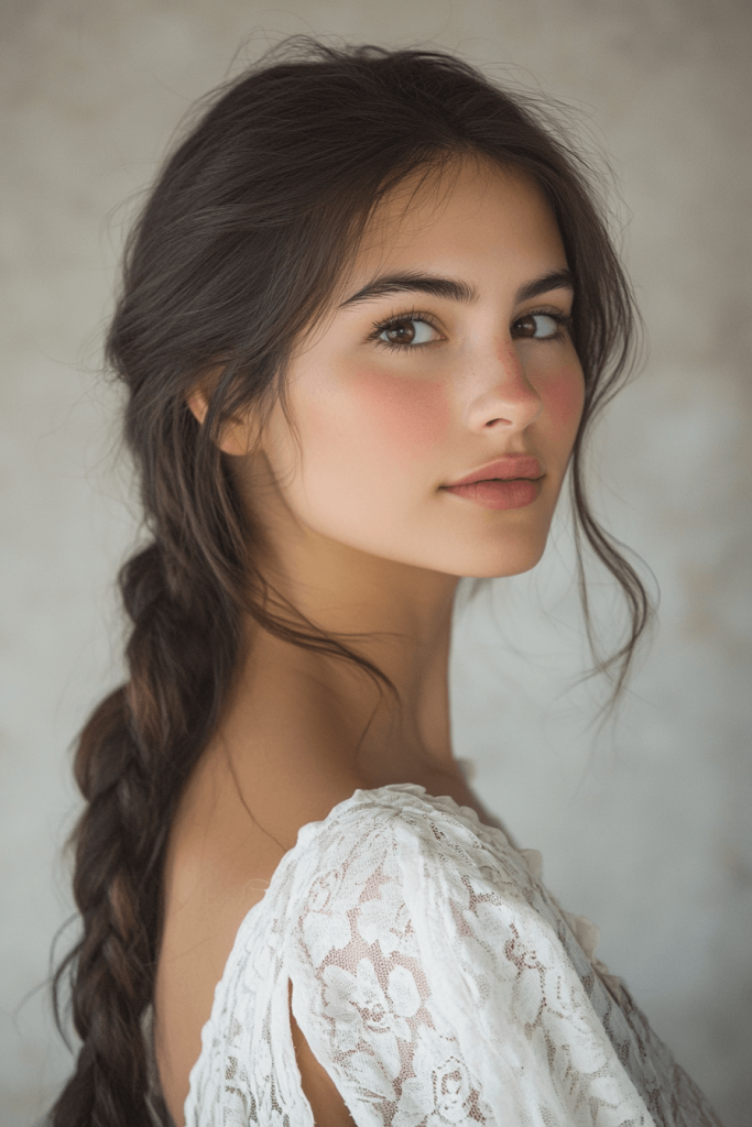Side -Swept -Braid