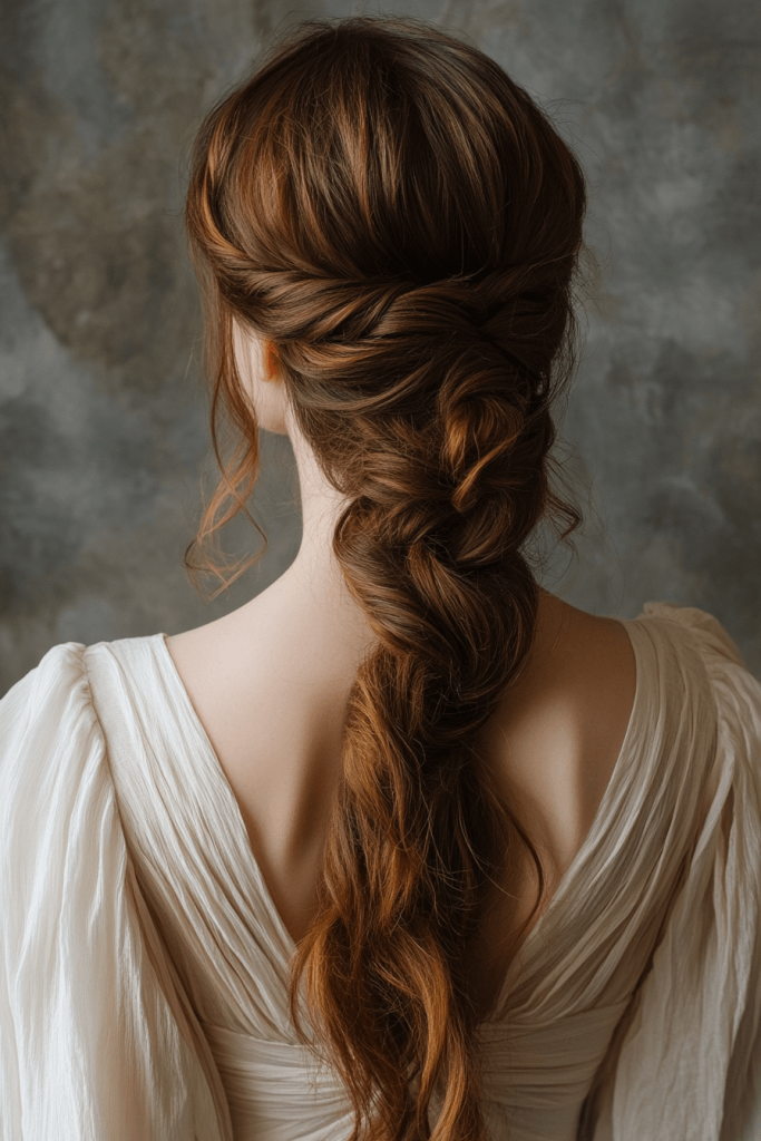 Twisted -Half -Up -Style