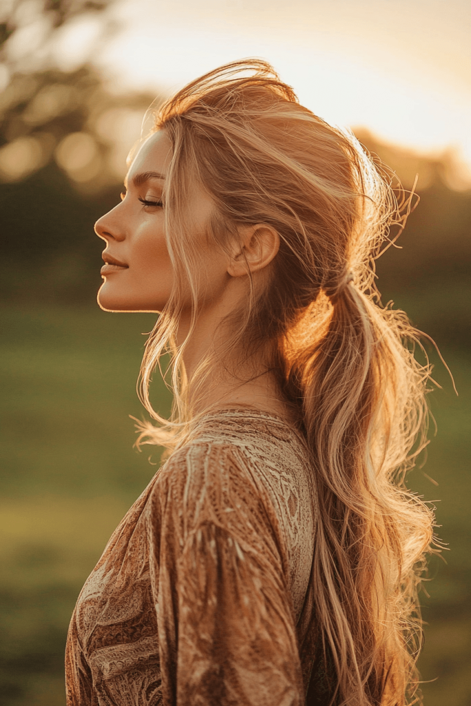 mishart a real woman with long hair in a loose boho low ponyt 864e9d99 8f09 4a89 8d7f 329135e5ec45 0 1