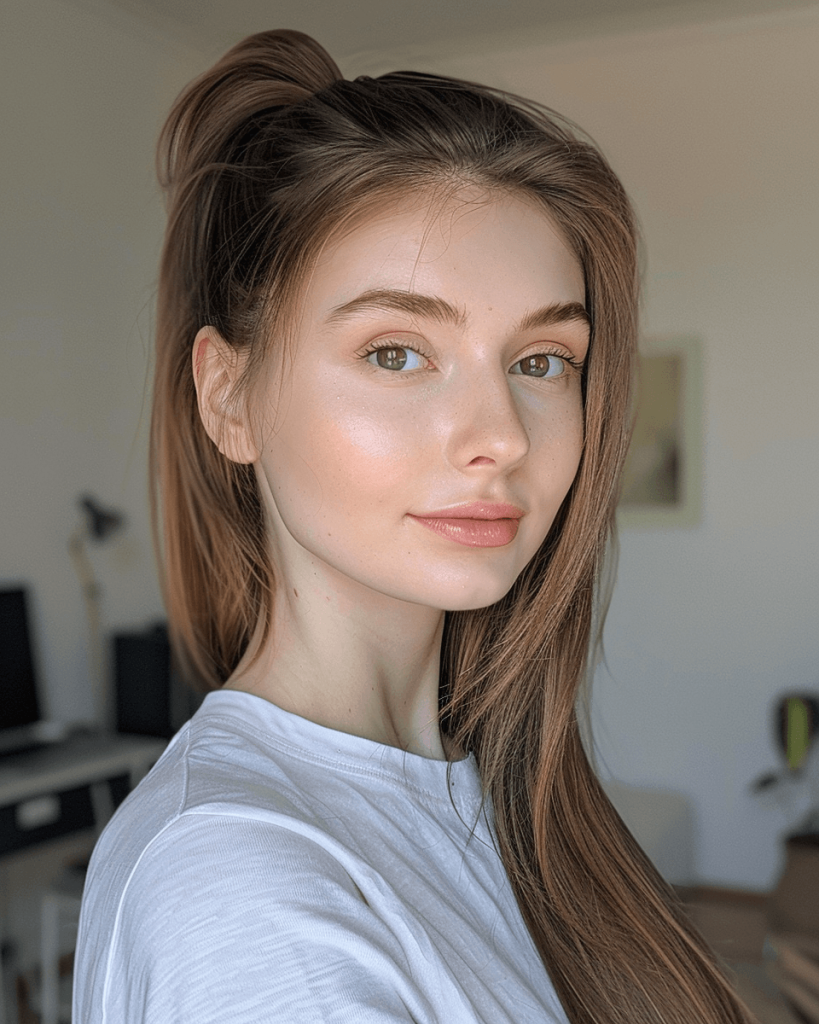 sleek low ponytail hairstyles