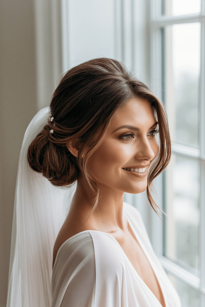 Soft -Bridal -Bun -with -Face-Framing -Tendrils